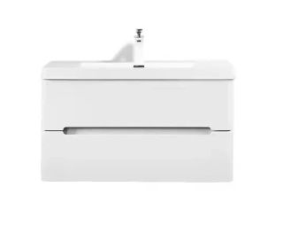 Подвесная тумба с раковиной Parly Spa River60 лилейно-белый